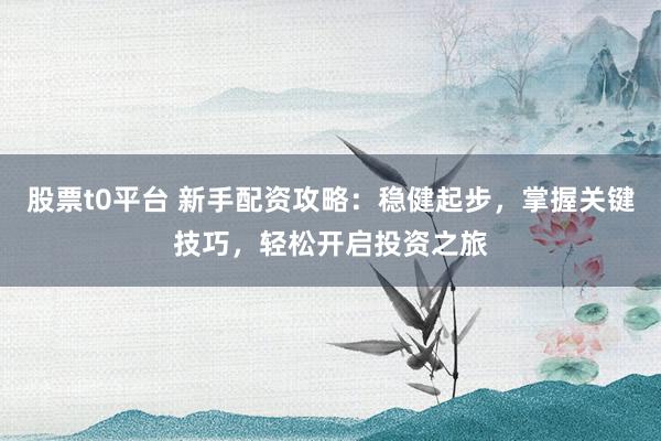 股票t0平台 新手配资攻略：稳健起步，掌握关键技巧，轻松开启投资之旅